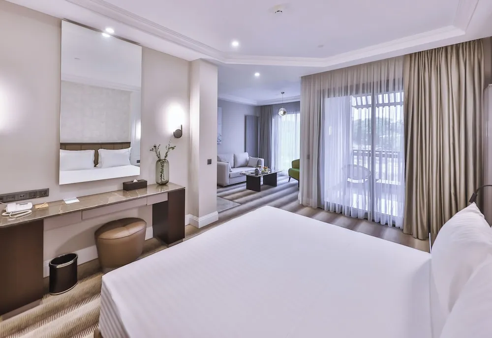 Deluxe Tek Büyük Yataklı Oda, 1 Yatak Odası, Şömine, Dağ Manzaralı