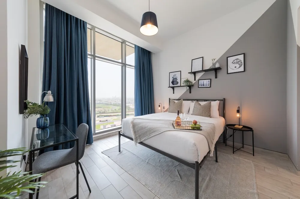 Premium Apart Daire, 2 Yatak Odası, Sigara İçilmez, Havuz Manzaralı