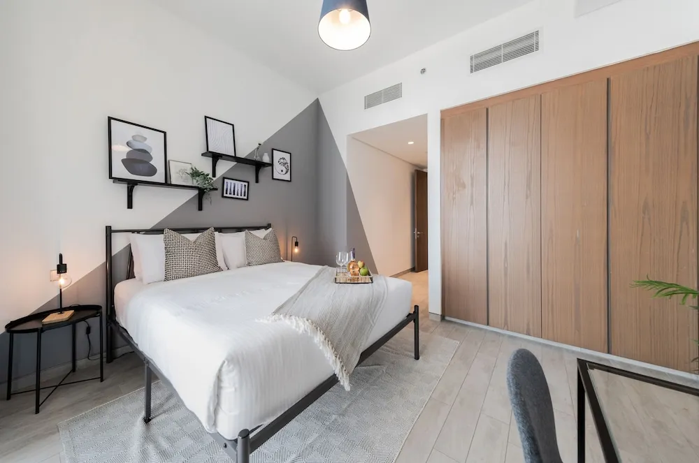 Premium Apart Daire, 2 Yatak Odası, Sigara İçilmez, Havuz Manzaralı