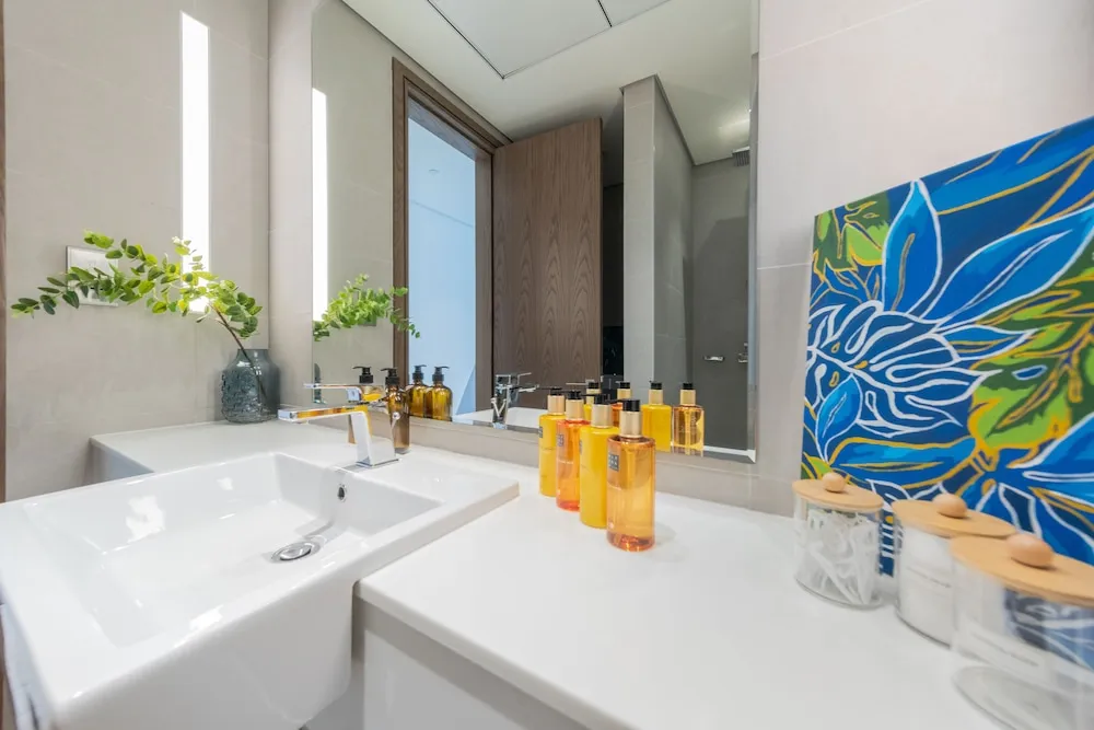 Premium Apart Daire, 2 Yatak Odası, Sigara İçilmez, Havuz Manzaralı