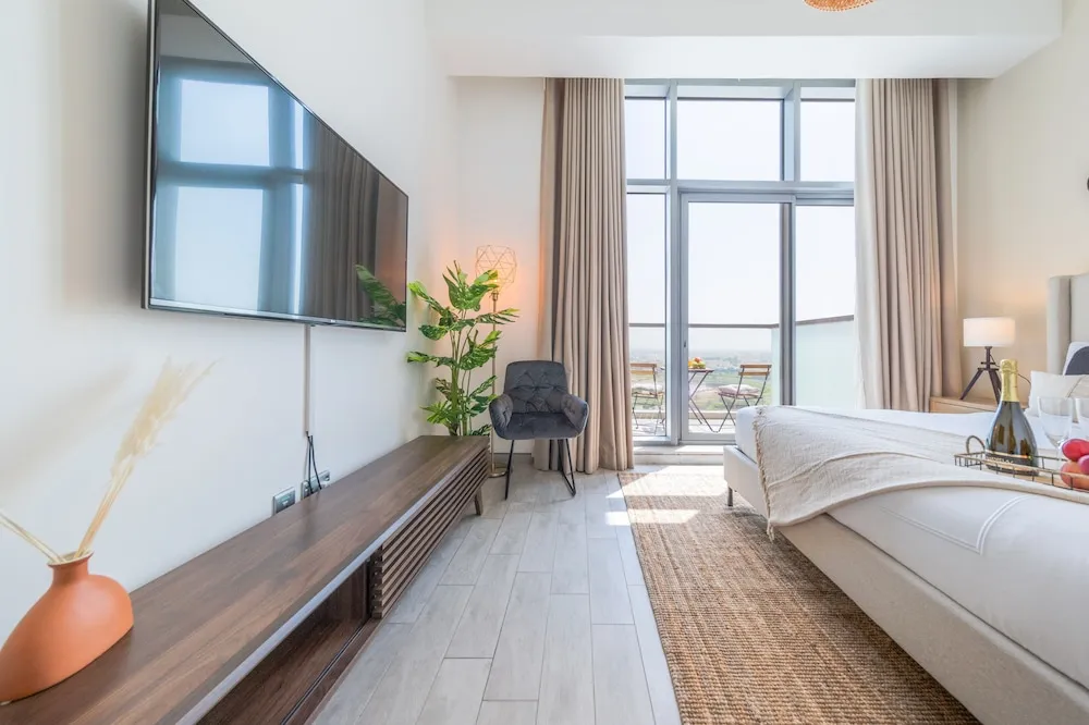 Premium Apart Daire, 2 Yatak Odası, Sigara İçilmez, Havuz Manzaralı