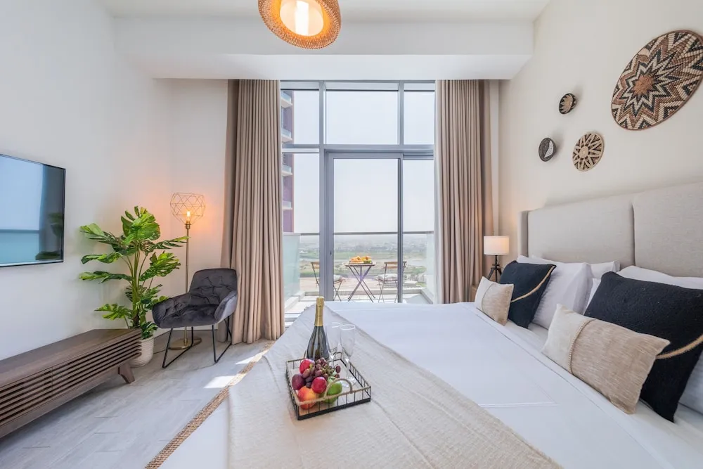 Premium Apart Daire, 2 Yatak Odası, Sigara İçilmez, Havuz Manzaralı