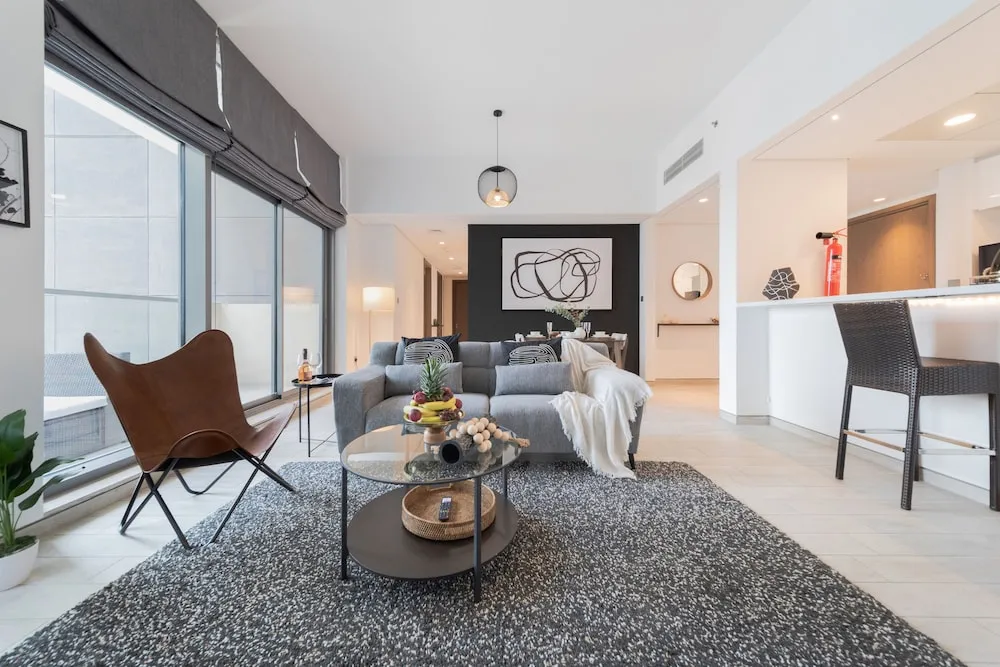 Premium Apart Daire, 2 Yatak Odası, Sigara İçilmez, Havuz Manzaralı