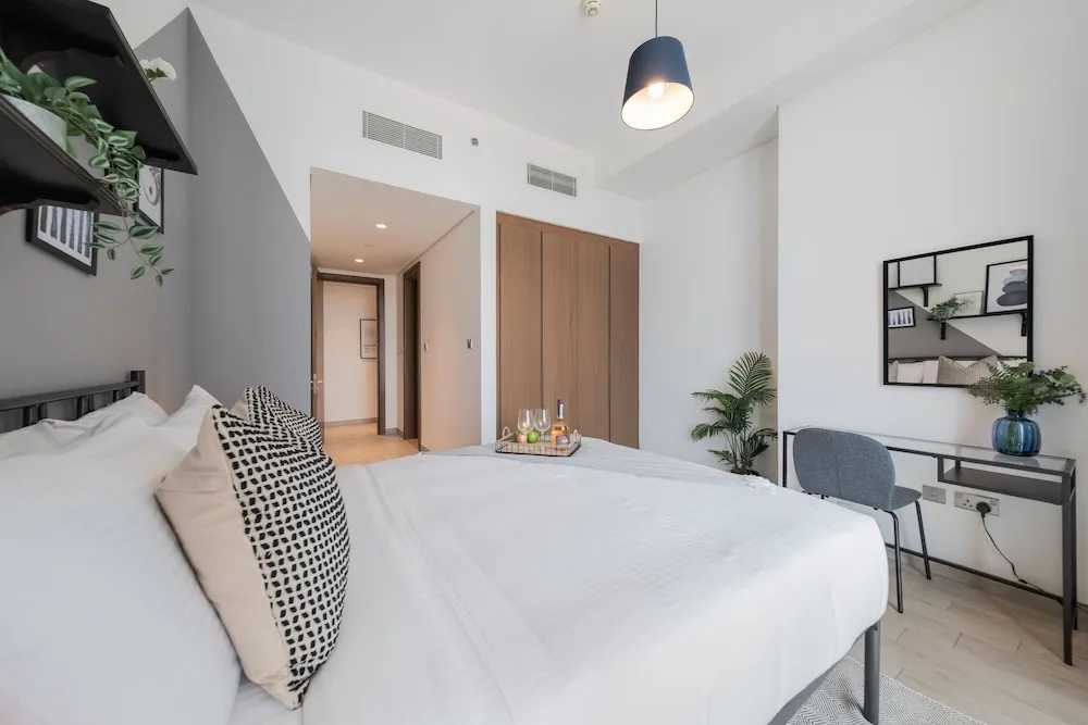 Premium Apart Daire, 2 Yatak Odası, Sigara İçilmez, Havuz Manzaralı