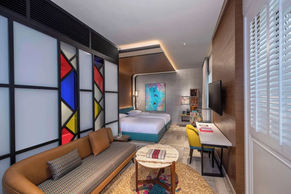 Andaz, Deluxe Oda, 2 Tek Kişilik Yatak