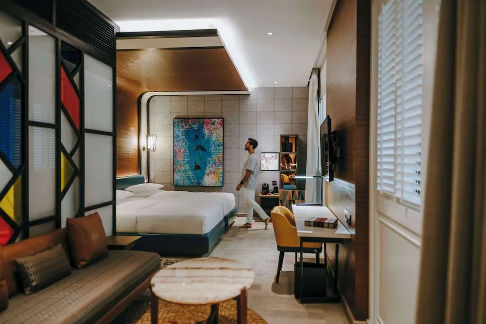 Andaz, Deluxe Oda, 2 Tek Kişilik Yatak