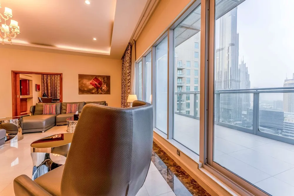 Panoramic Çatı Katı Süiti (Penthouse), 4 Yatak Odası (Panoramic Burj Khalifa/Fountain View)