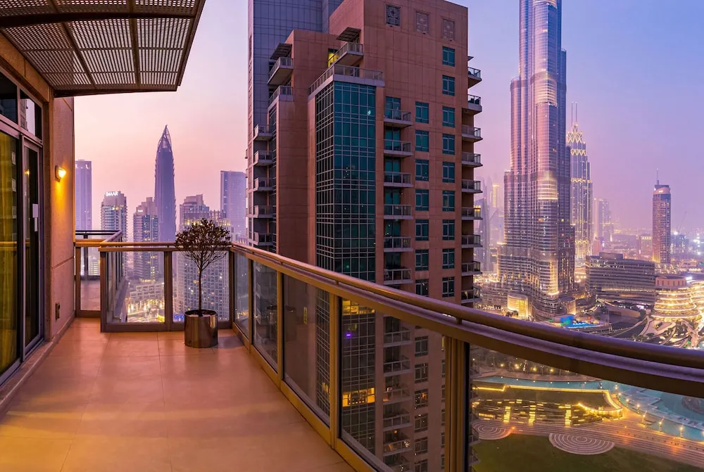 Panoramic Çatı Katı Süiti (Penthouse), 4 Yatak Odası (Panoramic Burj Khalifa/Fountain View)