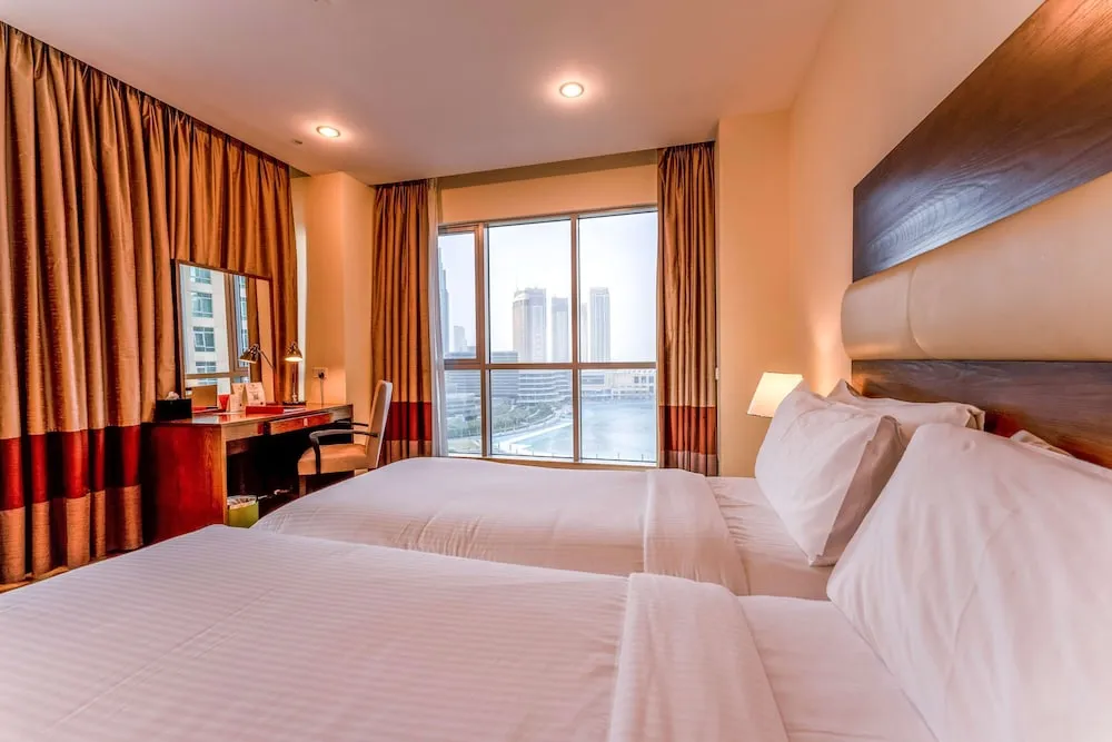 Premium Stüdyo, 1 Tek Kişilik Yatak, Sigara İçilmez (Burj Khalifa/Fountain View)