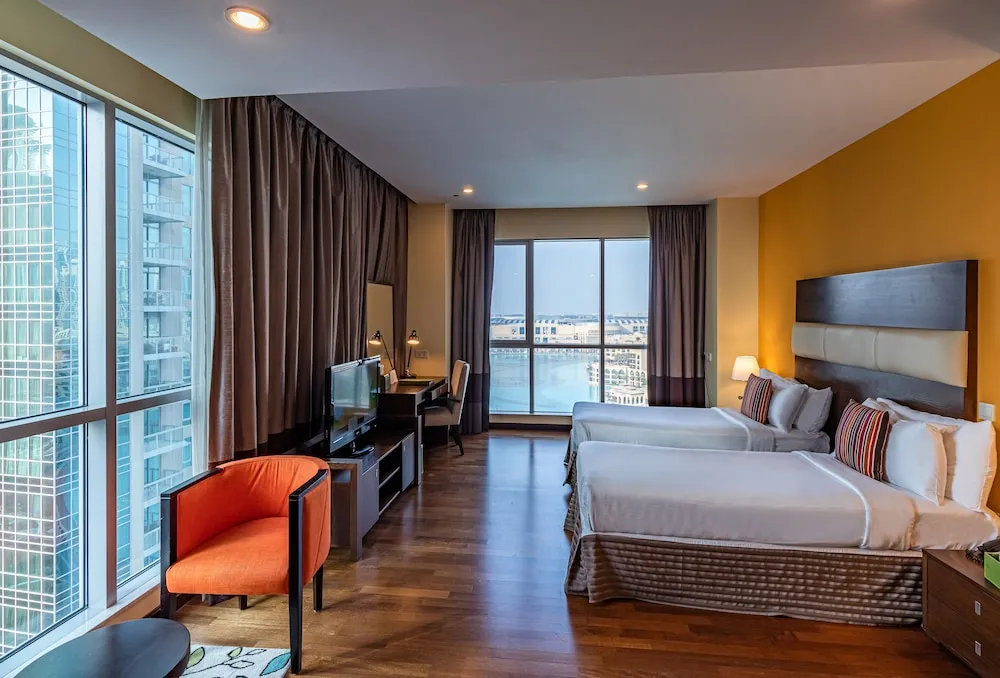 Premium Stüdyo, 1 Tek Kişilik Yatak, Sigara İçilmez (Burj Khalifa/Fountain View)