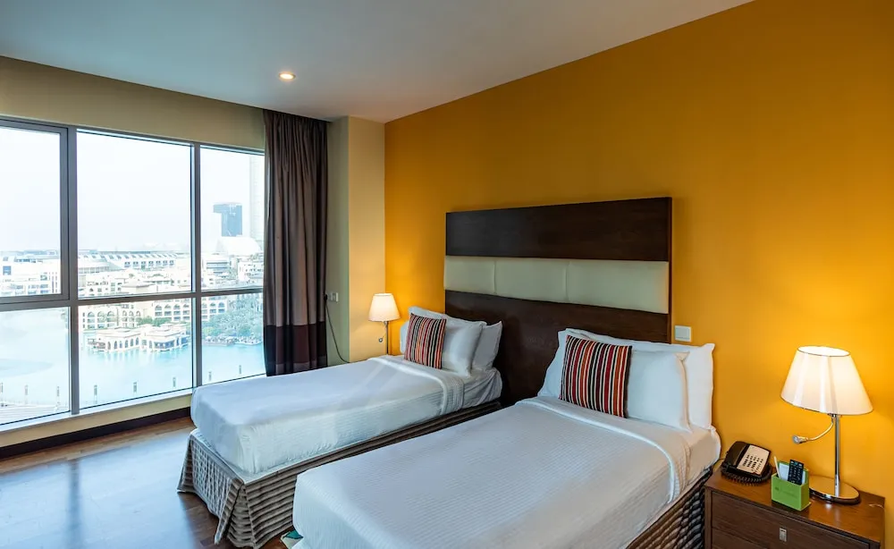 Premium Stüdyo, 1 Tek Kişilik Yatak, Sigara İçilmez (Burj Khalifa/Fountain View)