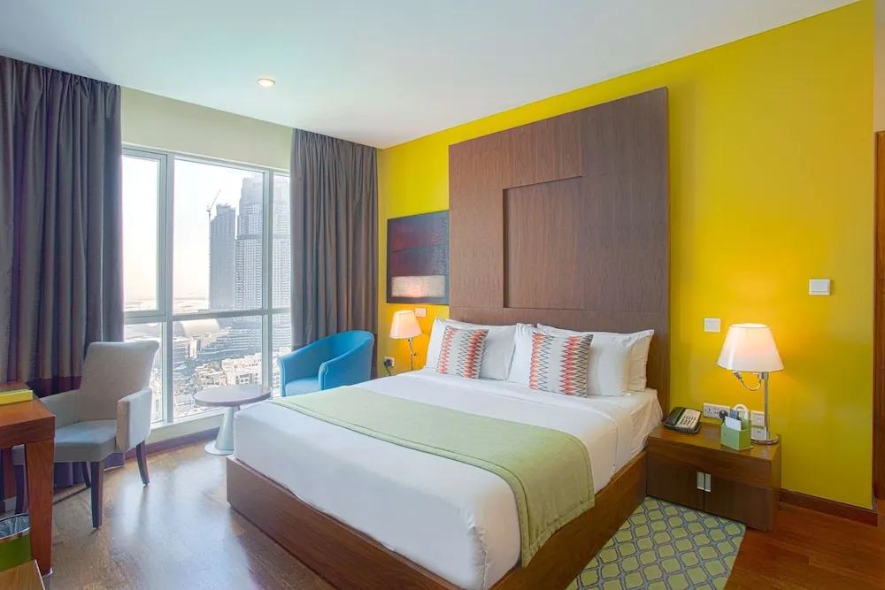 Oda, 1 Yatak Odası, Sigara İçilebilir (Burj Khalifa/Fountain View)