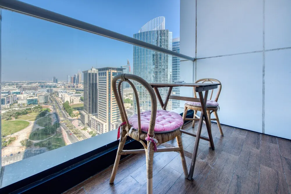 Balkon manzarası