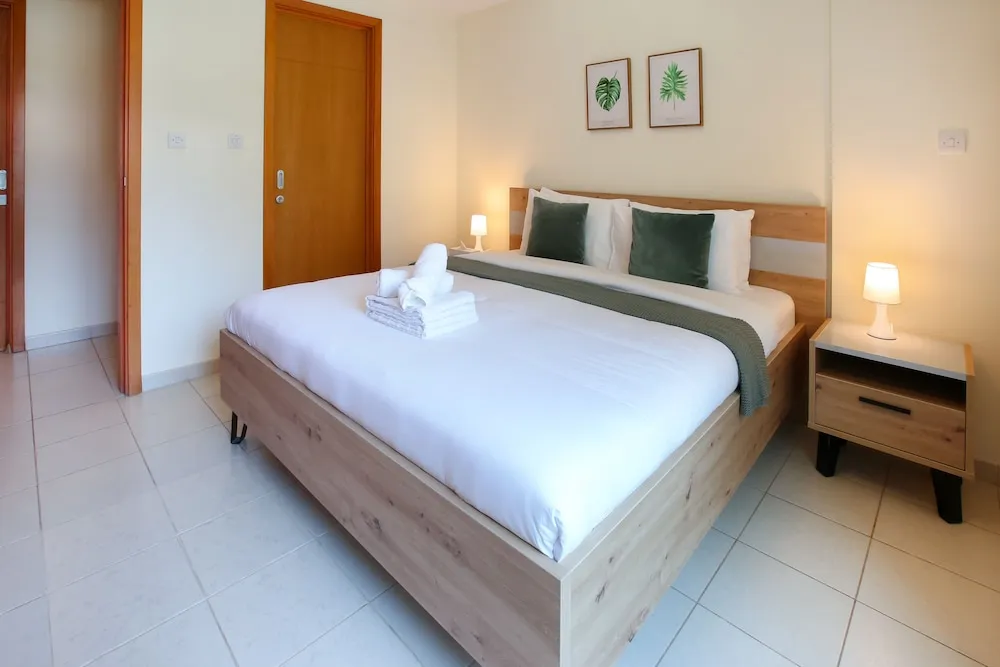 Luxury Apart Daire, 1 En Büyük (King) Boy Yatak ve Çekyat, Balkon, Havuz Manzaralı