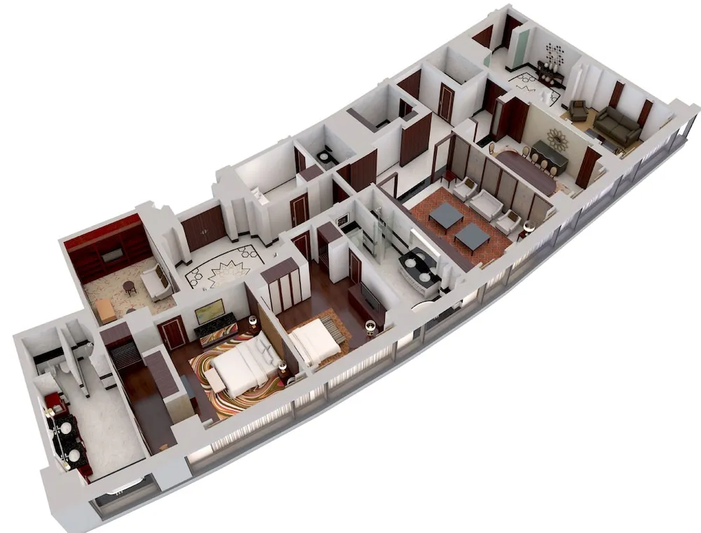 Royal Süit, Birden Çok Yatak (Lounge Access)