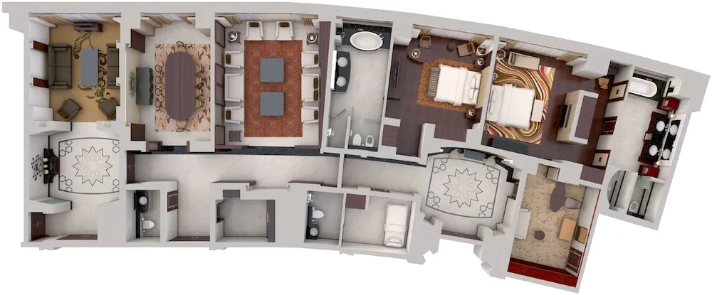 Royal Süit, Birden Çok Yatak (Lounge Access)