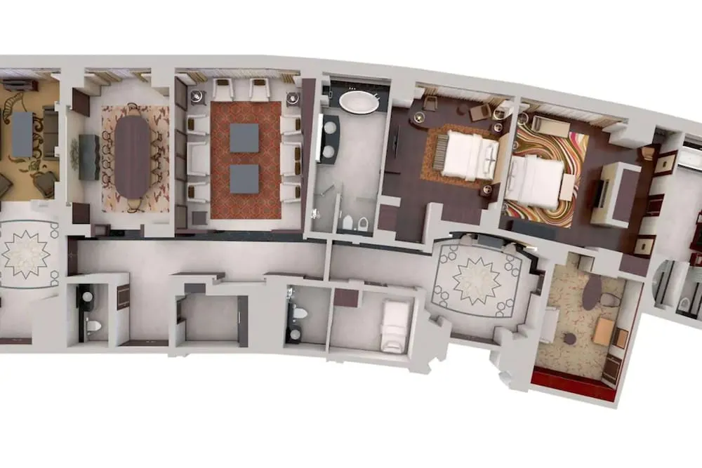 Royal Süit, Birden Çok Yatak (Lounge Access)