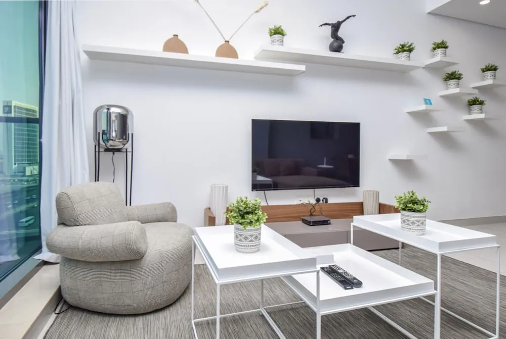 Business Apart Daire, 1 En Büyük (King) Boy Yatak, Sigara İçilmez, Balkon