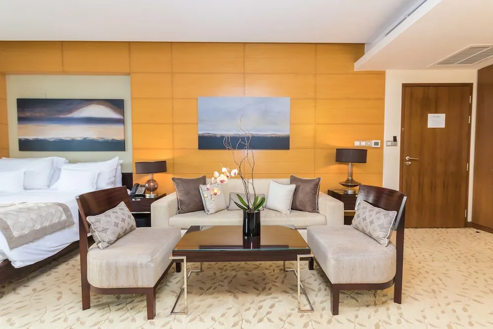 Superior Studio with Partial Burj View
