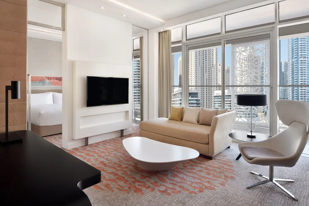 Süit, 1 Yatak Odası, Marina Manzaralı (High Floor)