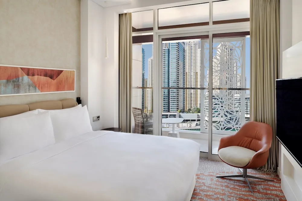 Süit, 1 Yatak Odası, Marina Manzaralı (High Floor)
