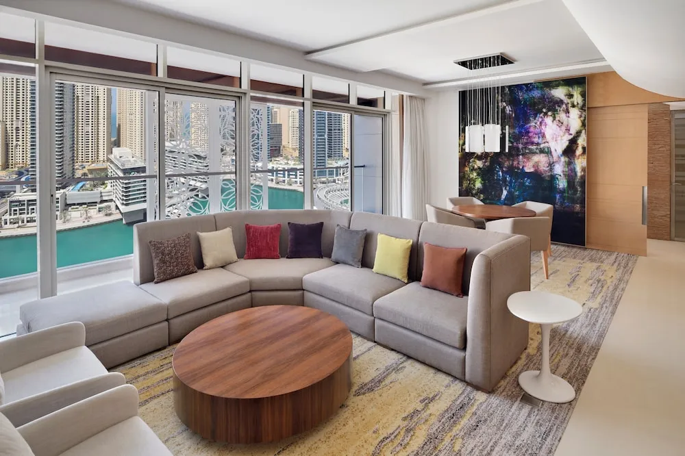 Süit, 1 Yatak Odası, Marina Manzaralı (High Floor)