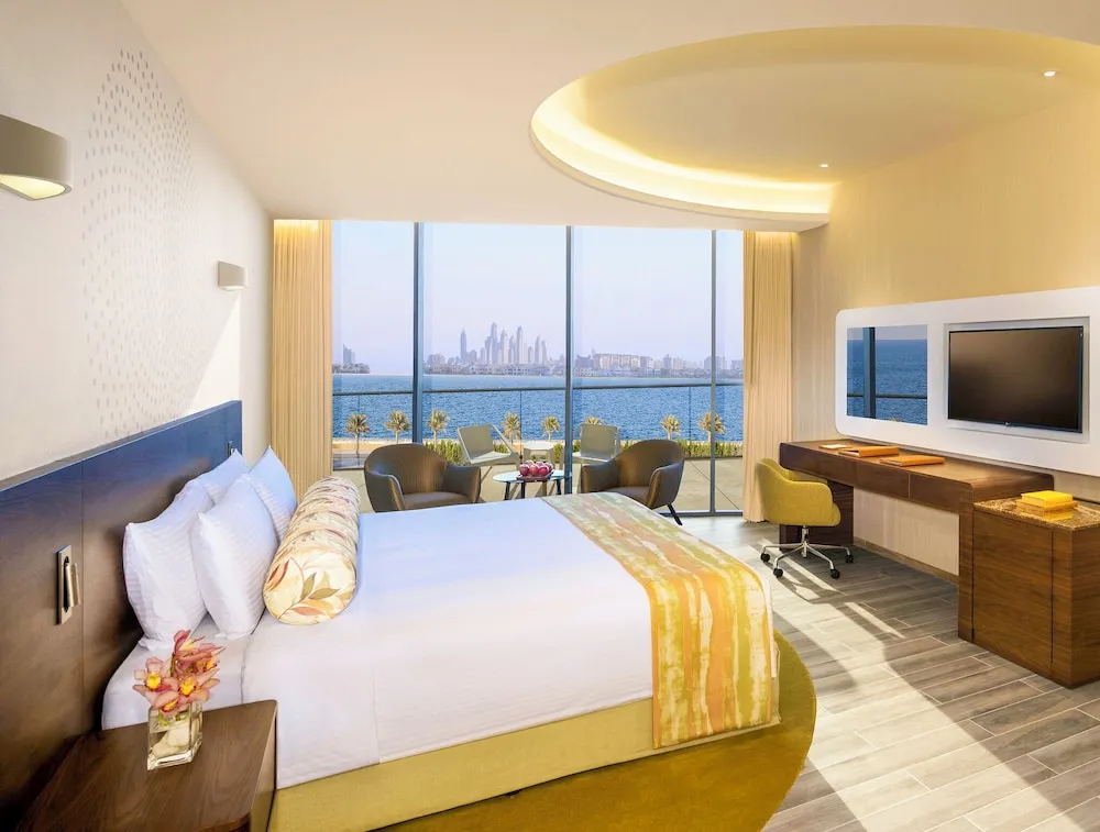Premium Süit, 1 Yatak Odası, Balkon (Palm Sea View and Club Lounge Access)