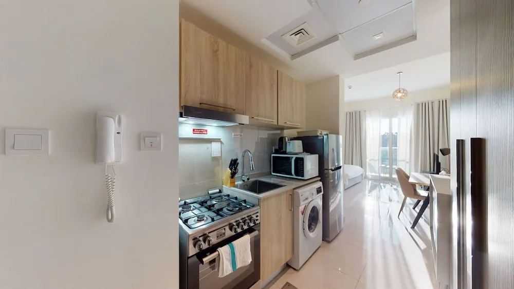 Studio with Kitchen & Balcony