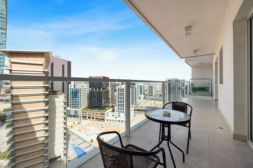 One bedroom family apartment with Kitchen & Balcony