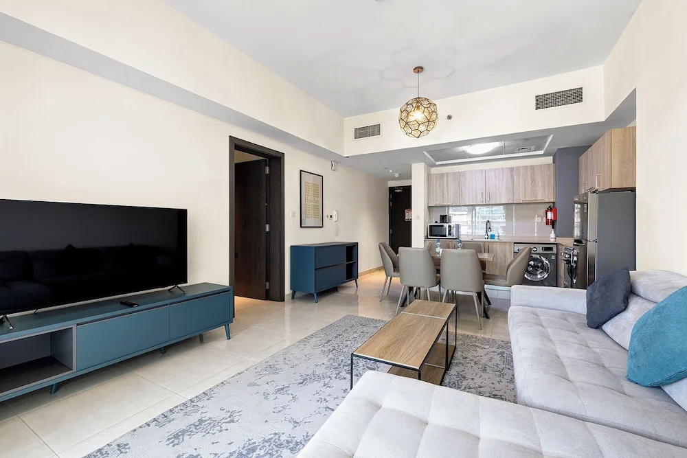 One bedroom family apartment with Kitchen & Balcony
