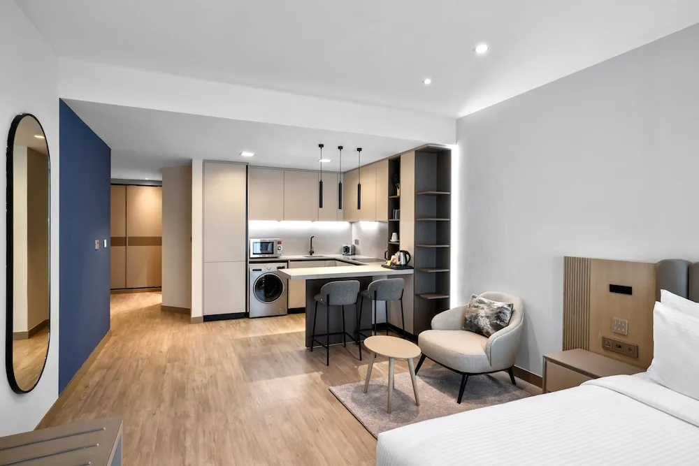 Deluxe Stüdyo, 2 Tek Kişilik Yatak, Sigara İçilebilir