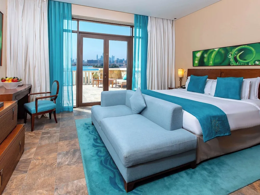 Luxury Oda, 1 En Büyük (King) Boy Yatak, Balkon, Manzaralı (Palm View)