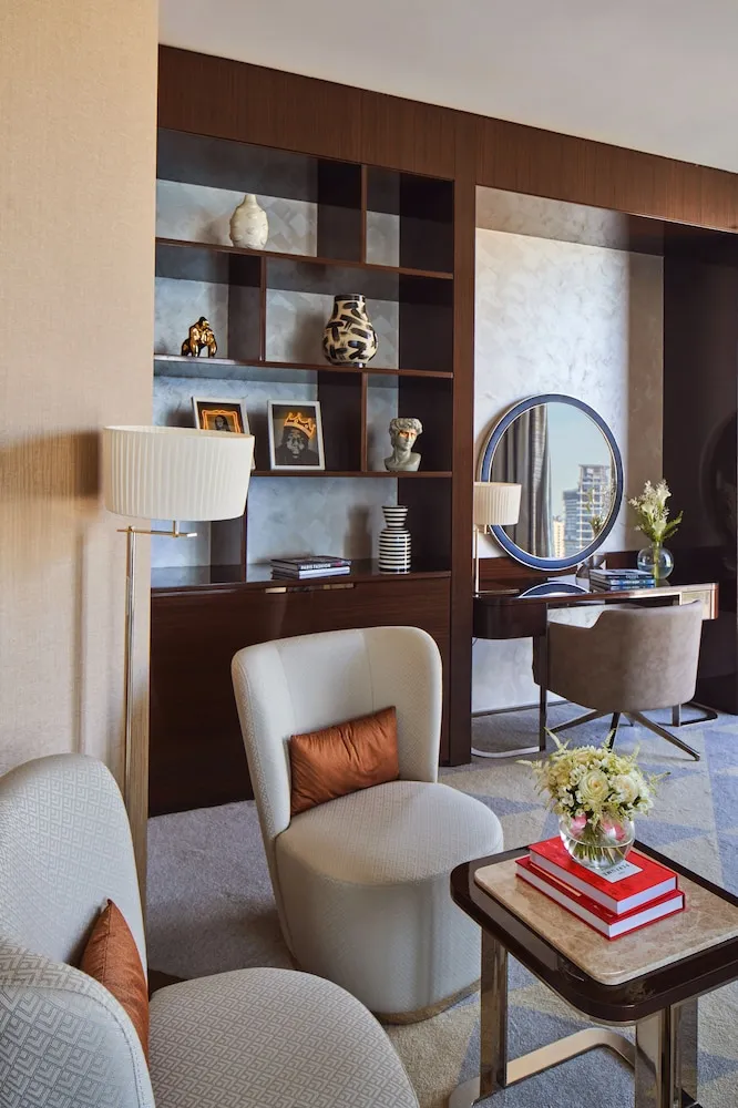 Stüdyo Süit, 1 Yatak Odası, Balkon, Şehir Manzaralı (All Access Suite, Burj Khalifa View)