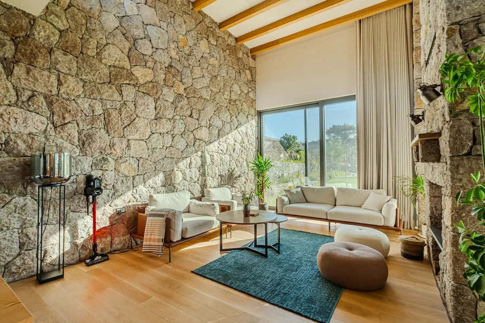 Grand Süit, 2 Yatak Odası, Şömine, Bahçe Manzaralı