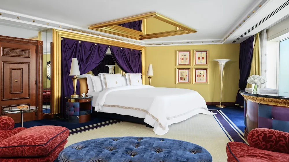 Burj Two Bedroom Family Suite - Sea View with Butler Service (Duplex Suite - 1099 ft²)