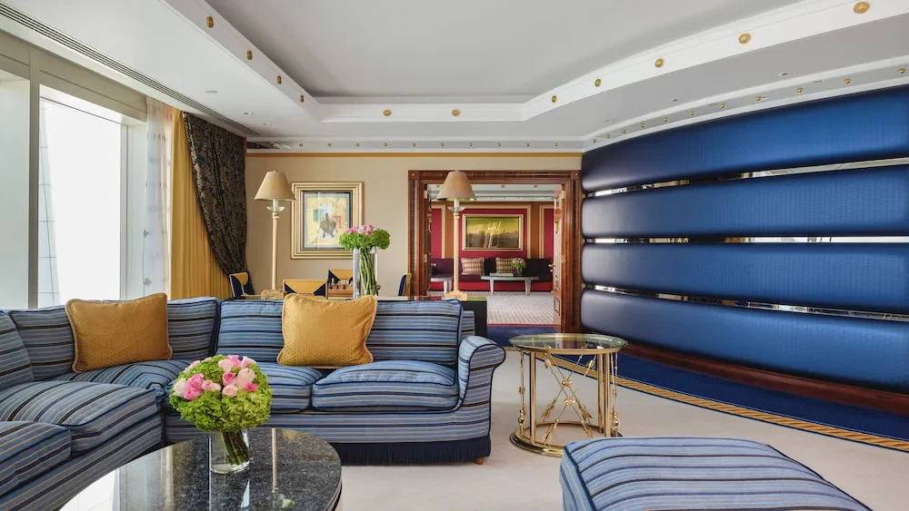 Burj Two Bedroom Family Suite - Sea View with Butler Service (Duplex Suite - 1099 ft²)