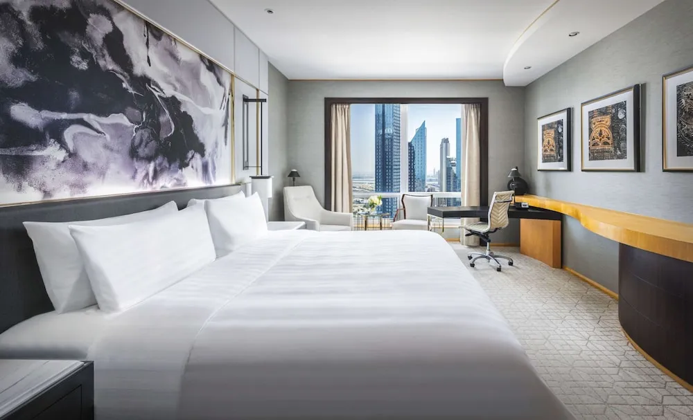 Deluxe Room, 1 King Bed, Burj View