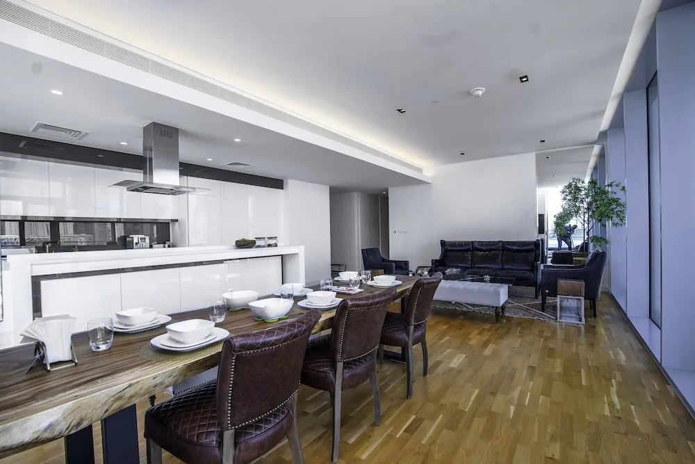 Deluxe Apart Daire, 3 Yatak Odası, Plaj Manzaralı, Köşe