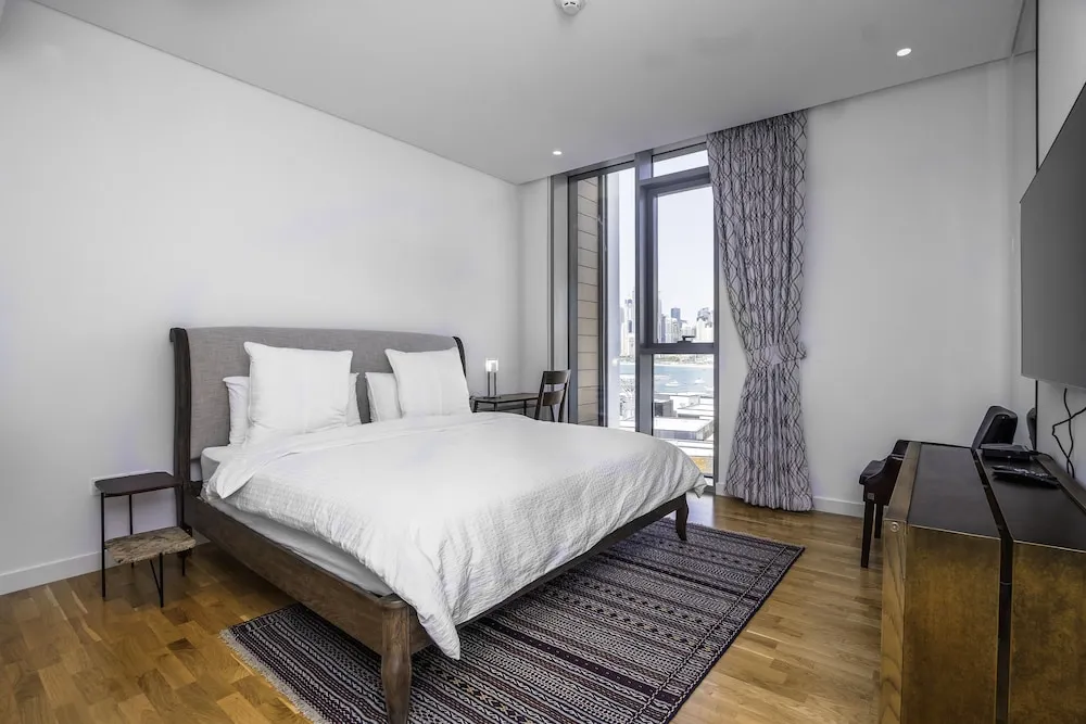 Deluxe Apart Daire, 3 Yatak Odası, Plaj Manzaralı, Köşe