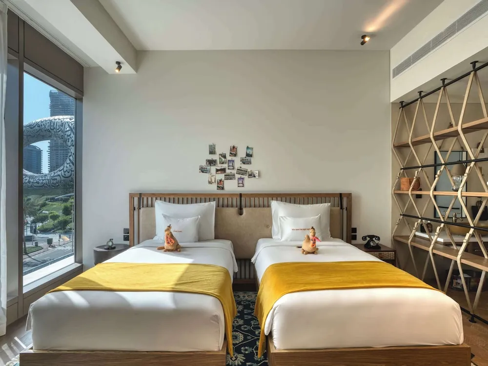 İki Ayrı Yataklı Oda, 2 Tek Kişilik Yatak (Glamping)