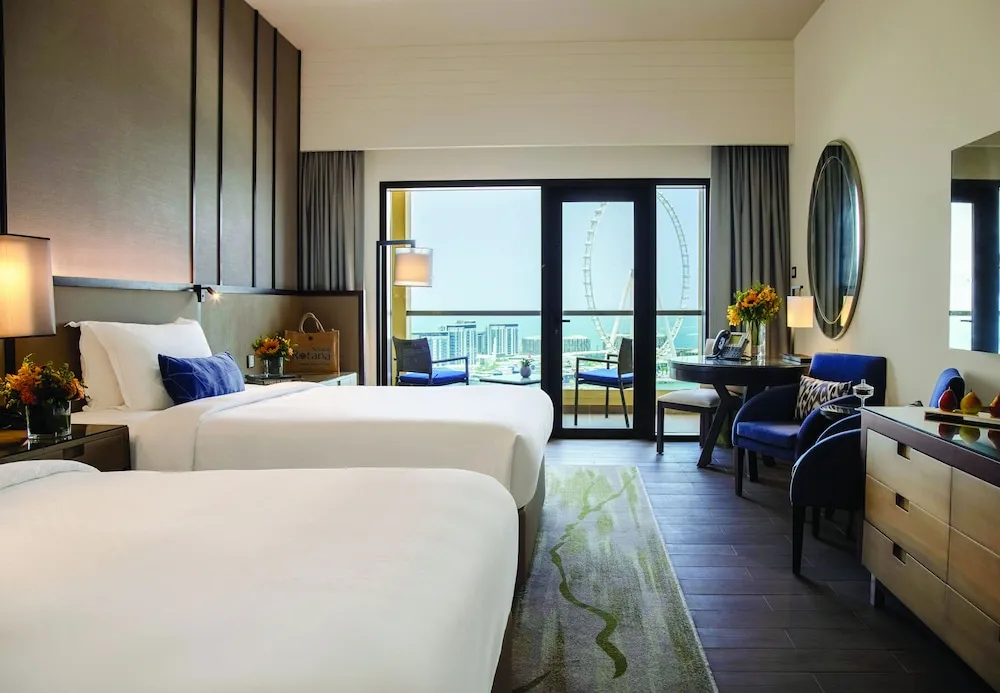 Oda, 2 Tek Kişilik Yatak, Balkon, Deniz Manzaralı (Ain Dubai)