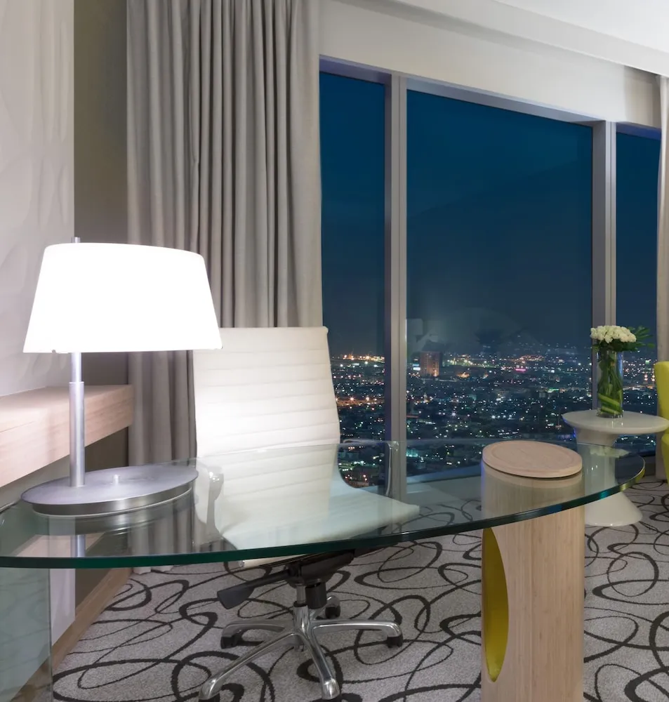 Luxury Oda, 2 Tek Kişilik Yatak, Club Dinlenme Salonu Girişi (Burj Khalifa View)