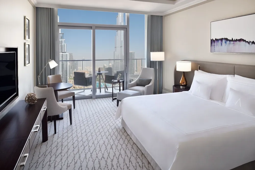 Club Burj Khalifa & Fountain View - Lounge Access serving lunch, afternoon tea, and dinner