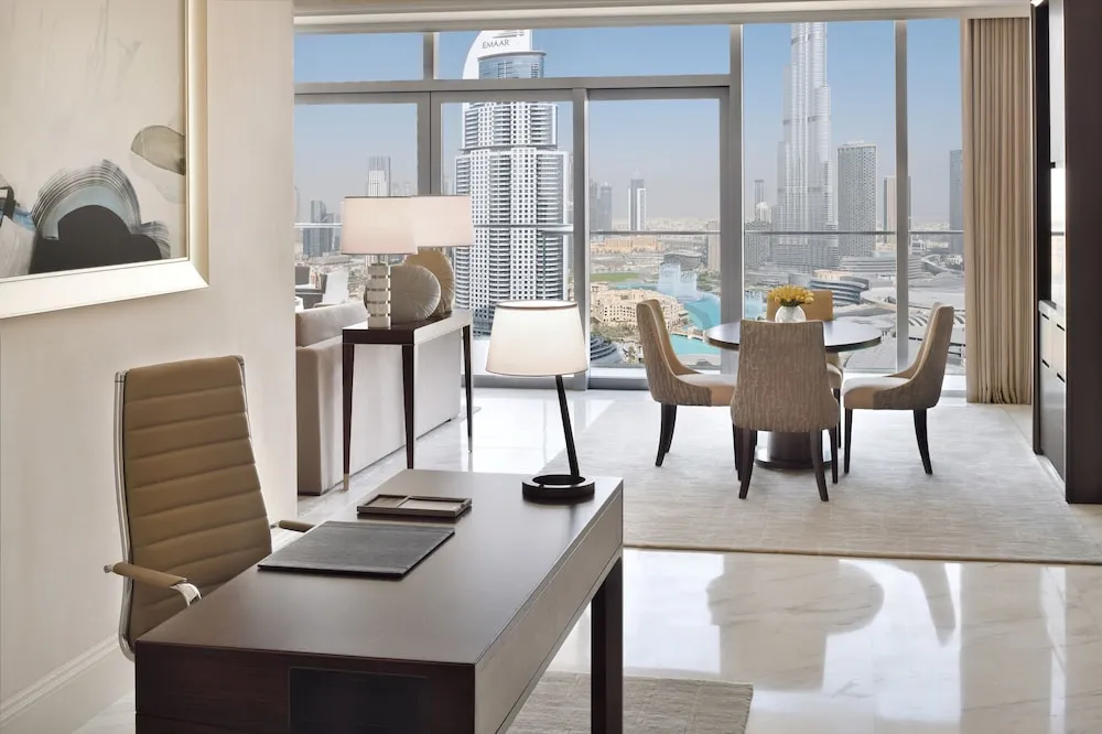 Executive Suite Burj Khalifa & Fountain View - Lounge Access serving Lunch, afternoon tea