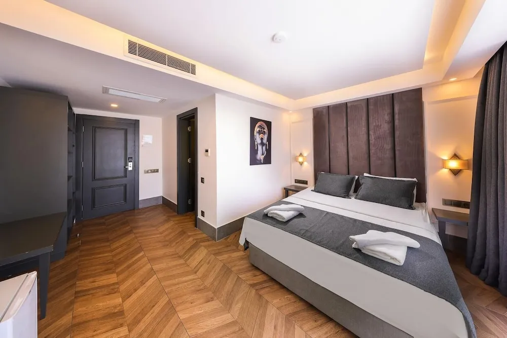 303 Kara manzarali Standart oda