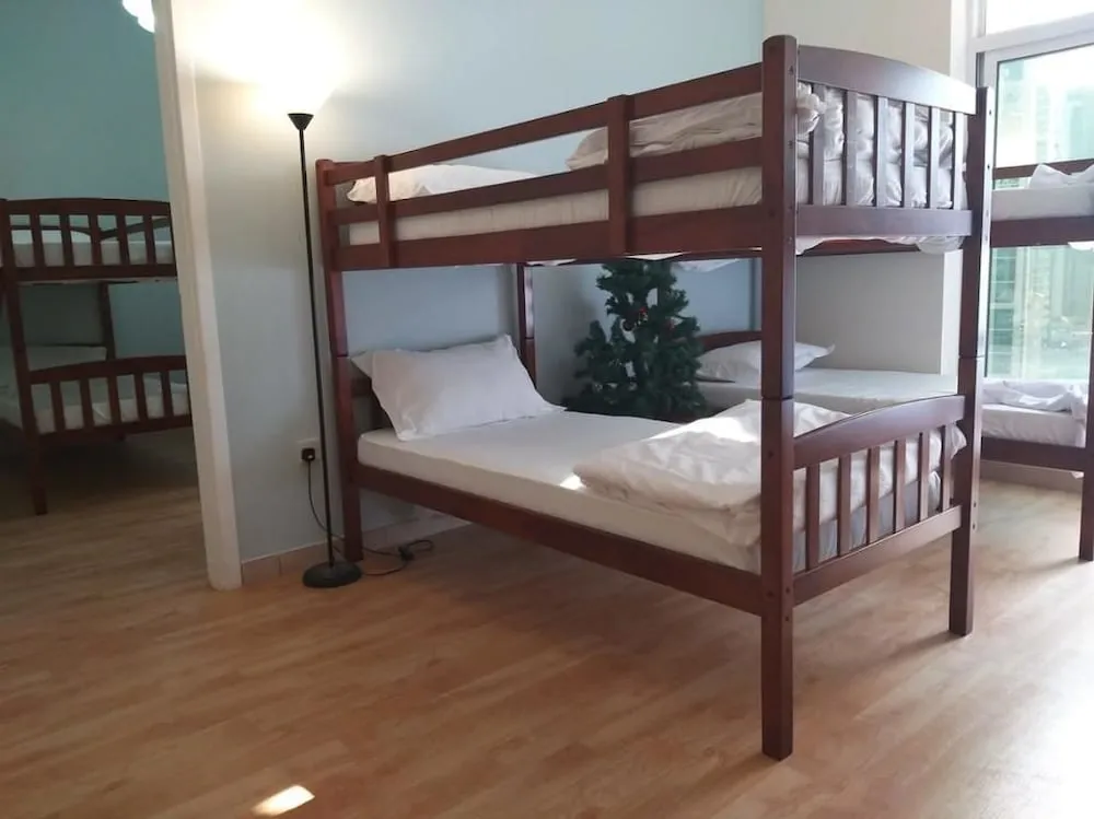 Basic Ortak Ranzalı Oda, Karma Ranzalı Oda, Buzdolabı ve Mikrodalga, Şehir Manzaralı