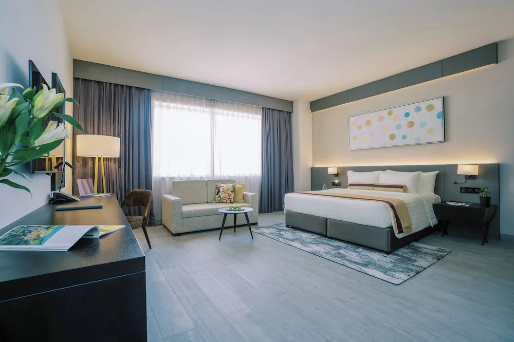 Premium Oda, 1 En Büyük (King) Boy Yatak, Küçük Mutfak