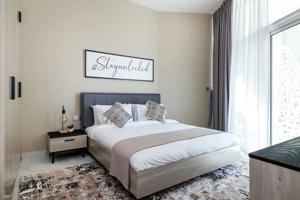 One Bedroom family apartment with Burj Khalifa View