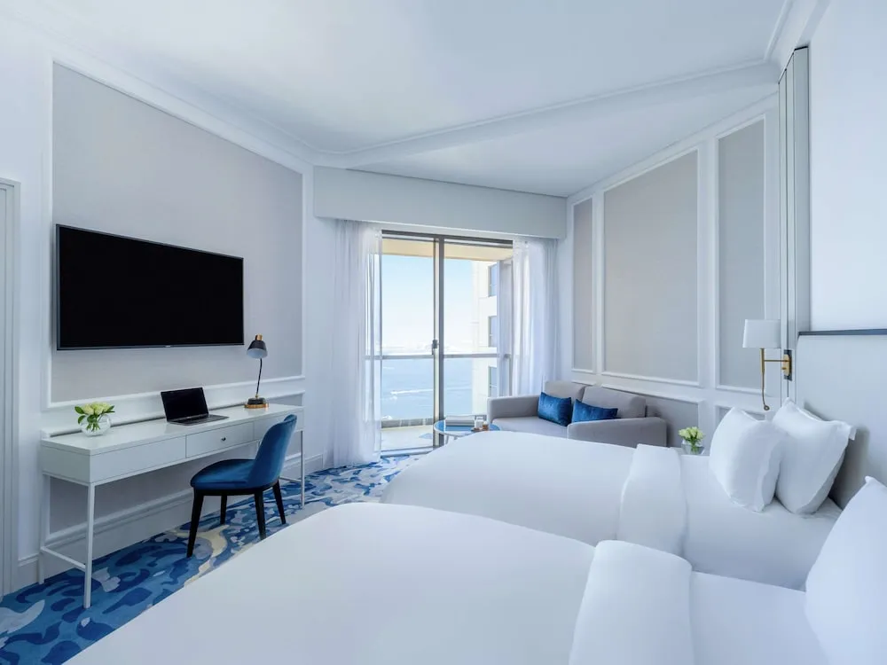 Superior Oda, 2 Tek Kişilik Yatak, Balkon, Kısmi Deniz Manzaralı