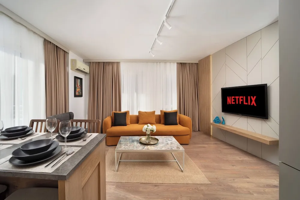 Deluxe Süit, 1 Büyük (Queen) Boy Yatak ve Çekyat, Deniz Manzaralı